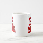 Be Mine Heart Love Coffee Cup Valentine's Day mug (Centre)