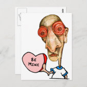 Be+Mine Insomniac Briefkaart (Voorkant / Achterkant)