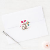 Be Mine Moeder & Baby Kangoeroe Sticker (Envelop)
