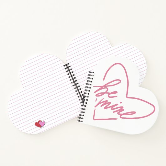 BE MINE  NOTITIEBOEK (Binnen)