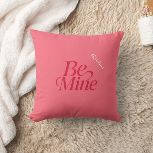 Be Mine Personalised Kussen (Deken)