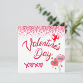 Be Mine Personalized Flat Card (Staand voorkant)