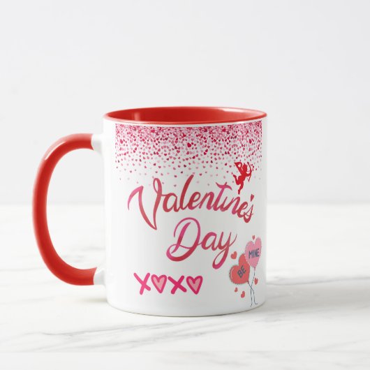 Be Mine Personalized Mug (Gauche)