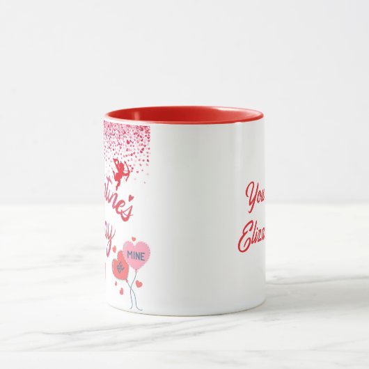 Be Mine Personalized Mug (Centre)