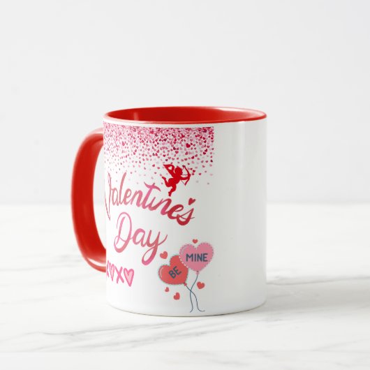 Be Mine Personalized Mug Mok (Voorkant links)