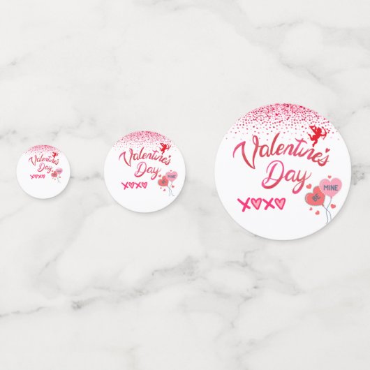 Be Mine Table Confetti (Devant)