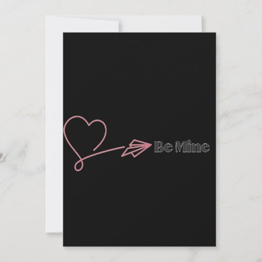 Be Mine: The Romantic Express Kaart (Voorkant)