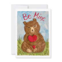 Be Mine Valentine Greeting Card