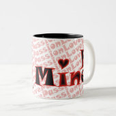 Be Mine Valentine Photo Mugs (Devant droit)
