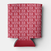 Be Mine Valentine’s Day Gift – Romantic Love  Blikjeskoeler (Voorkant)