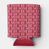 Be Mine Valentine’s Day Gift – Romantic Love  Blikjeskoeler (Achterkant)