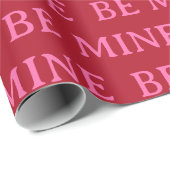 Be Mine Valentine’s Day Gift – Romantic Love  Cadeaupapier (Rol Hoek)