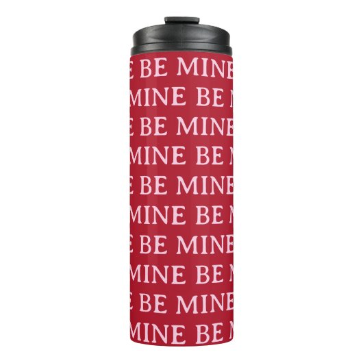 Be Mine Valentine’s Day Gift – Romantic Love  Thermosbeker (Voorkant)