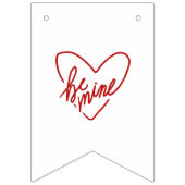 BE MINE  VLAGGETJES (Tweede vlag)