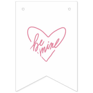 BE MINE  VLAGGETJES