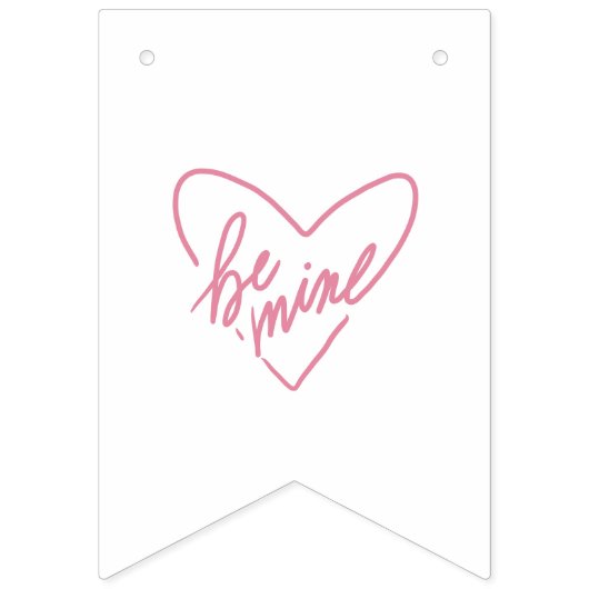 BE MINE  VLAGGETJES (Derde vlag)