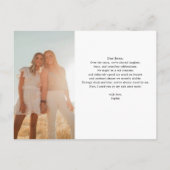 Be My Bridesmaid Act Verrast Grappige Uitnodiging (Achterkant)