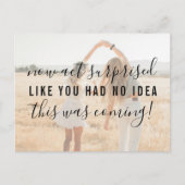 Be My Bridesmaid Act Verrast Grappige Uitnodiging (Voorkant)