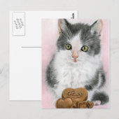 Be my kitty cat Carte postale (Devant / Derrière)