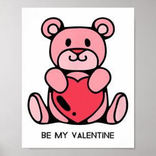 Be My Valentijn - Funny Valentijns's Gift Faildroi Poster