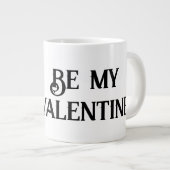 Be My Valentine Extra Grote Beker (Voorkant rechts)