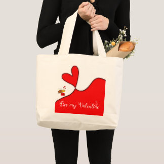 Be my Valentine Grote Tote Bag