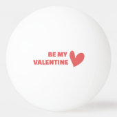Be my Valentine Pingpongballen (Voorkant)