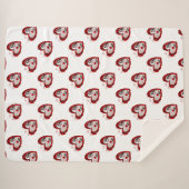 Be My Valentine ❤️ Sherpa Deken (Voorkant (horizontaal))