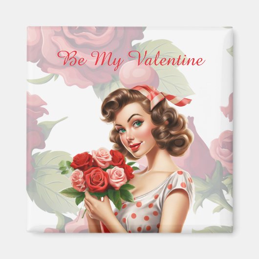 Be My Valentine Sweetheart Magnet (Devant)