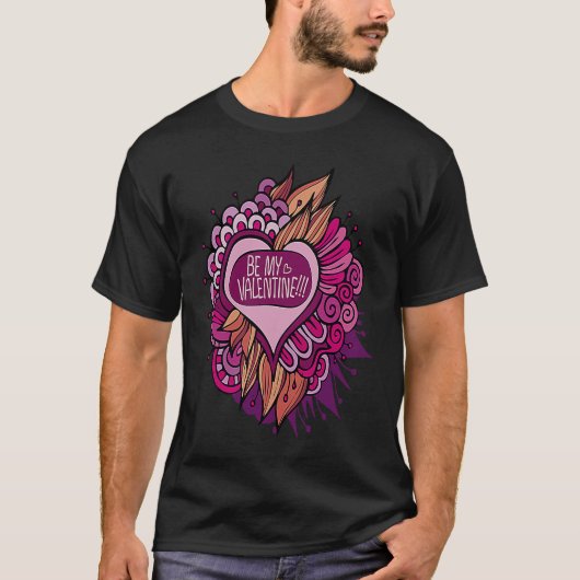Be My Valentine T-shirt (Voorkant)