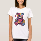 Be My Valentine Teddy Bear –  Valentine’s T-Shirt (Devant)