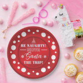 Be Naughty Christmas design Bord (Feest)