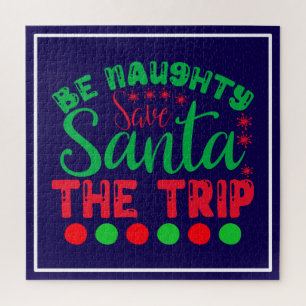Be Naughty Save Santa De reis-81634 Legpuzzel