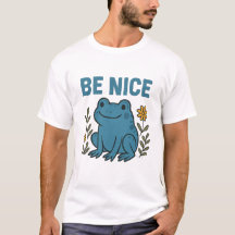 "Be Nice" kikker T-shirt