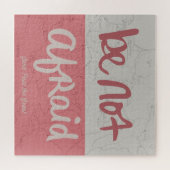 Be not afraid legpuzzel (Horizontaal)