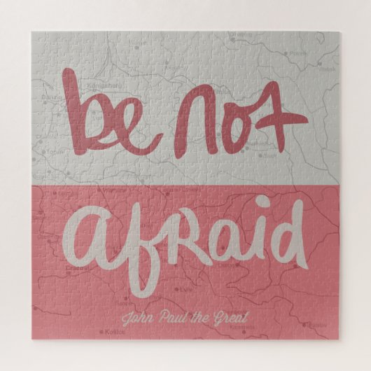 Be not afraid legpuzzel (Verticaal)