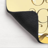 BE ONZE GEFONDE Goudroze roze Muismat (Hoek)