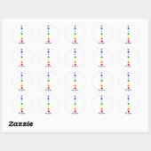 Be Open - Stickers Design Chakra Simple (Feuille)