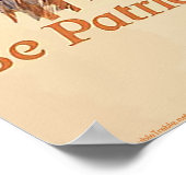 Be Patriotic : Crochet - poster (Coin)