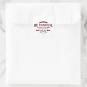 Be Random Gear Sticker (Tas)