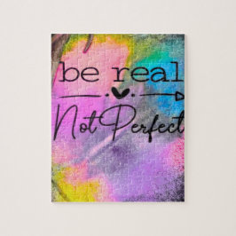 Be Real Not Perfect Legpuzzel