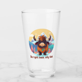 Be right back, silly Yak Glas