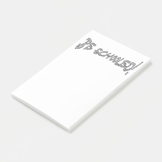 Be Schooled-II Post-it® Notes (Schuin)
