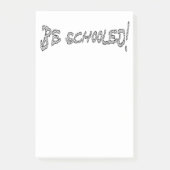 Be Schooled-II Post-it® Notes (Voorkant)