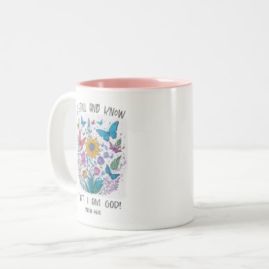 Be Still and Know Coffee Mug (Devant gauche)