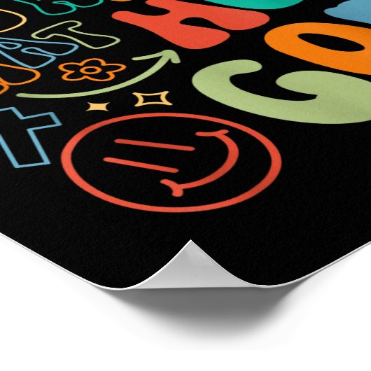 Be Still And Know Psalm Verse Insrational Christia Poster (Hoek)