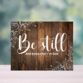 Be Still and Know That I’m God (Neutre)
