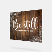 Be Still and Know That I’m God (Angle)