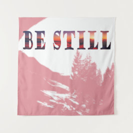 Be Still Christian Minimalist Wandkleed