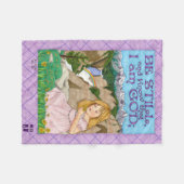 Be Still Fleece Deken (Voorkant (Horizontaal))